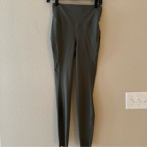 Lululemon Athletica Green High-rise Base Pace Running Tights